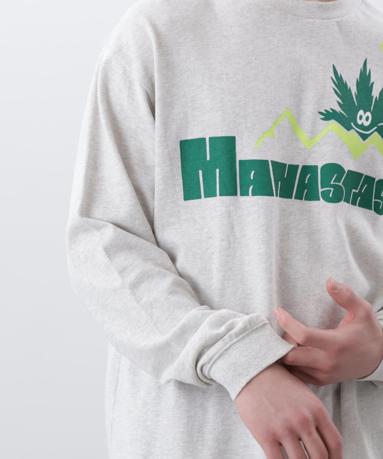 MANASTASH/マナスタッシュ/HEMP L/S TEE SUN