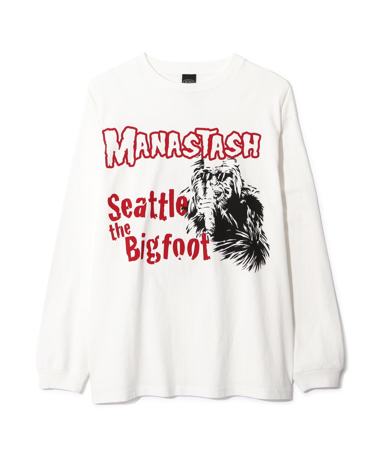 MANASTASH/マナスタッシュ/PUMICE L/S TEE BIG FOOT