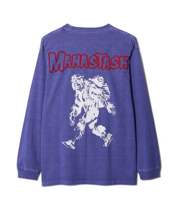 MANASTASH/マナスタッシュ/PUMICE L/S TEE BIG FOOT