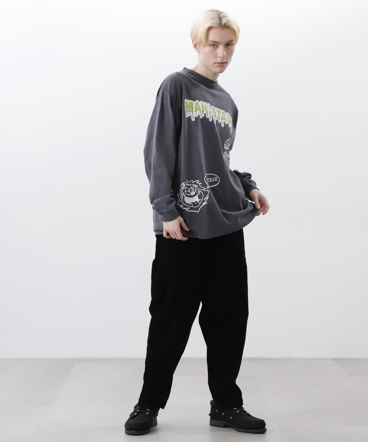 MANASTASH/マナスタッシュ/PUMICE L/S TEE MUSHROOM | MANASTASH 