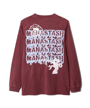 MANASTASH/マナスタッシュ/PUMICE L/S TEE MUSHROOM