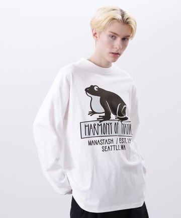 MANASTASH/マナスタッシュ/CiTee L/S TEE HON