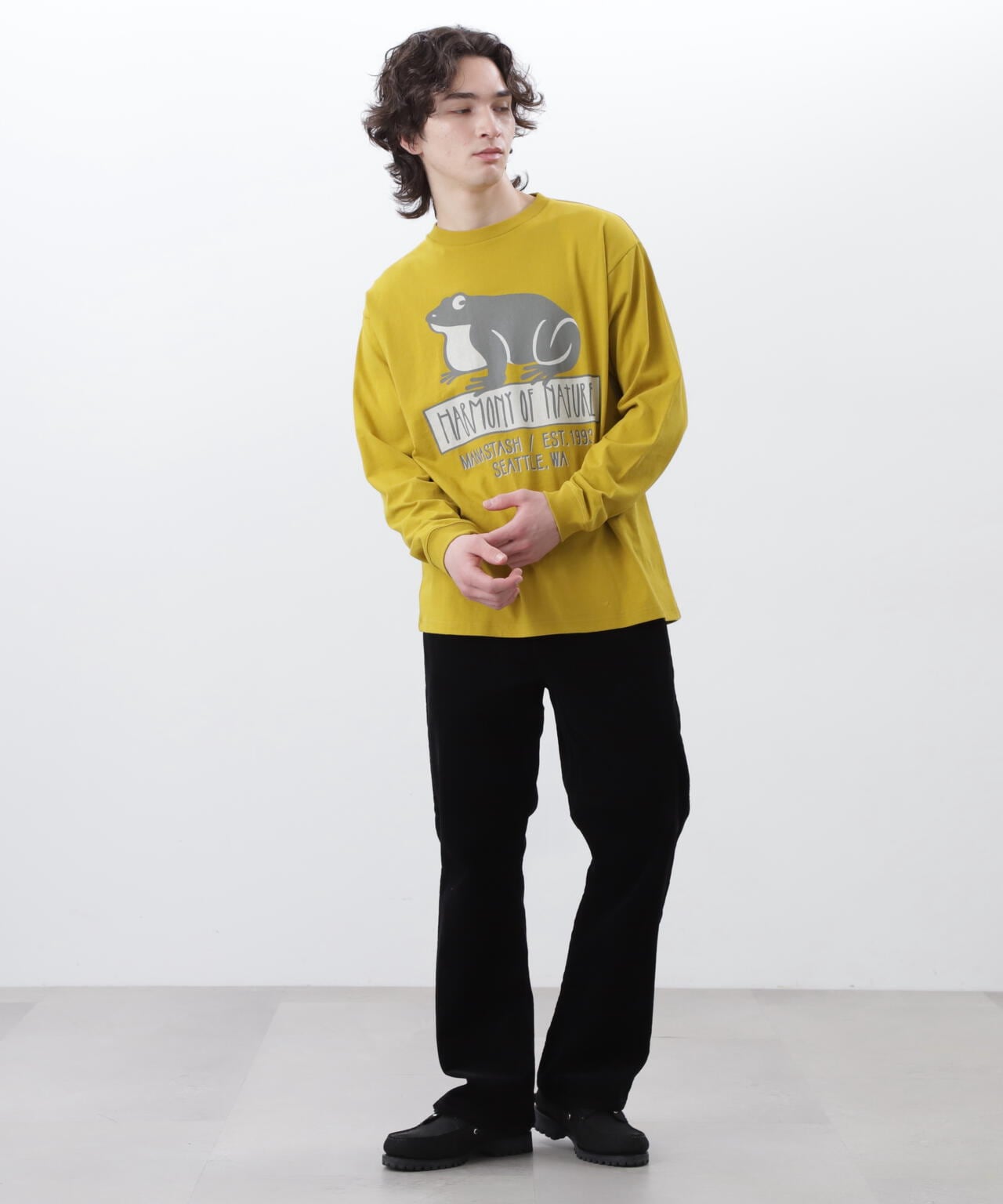 MANASTASH/マナスタッシュ/CiTee L/S TEE HON