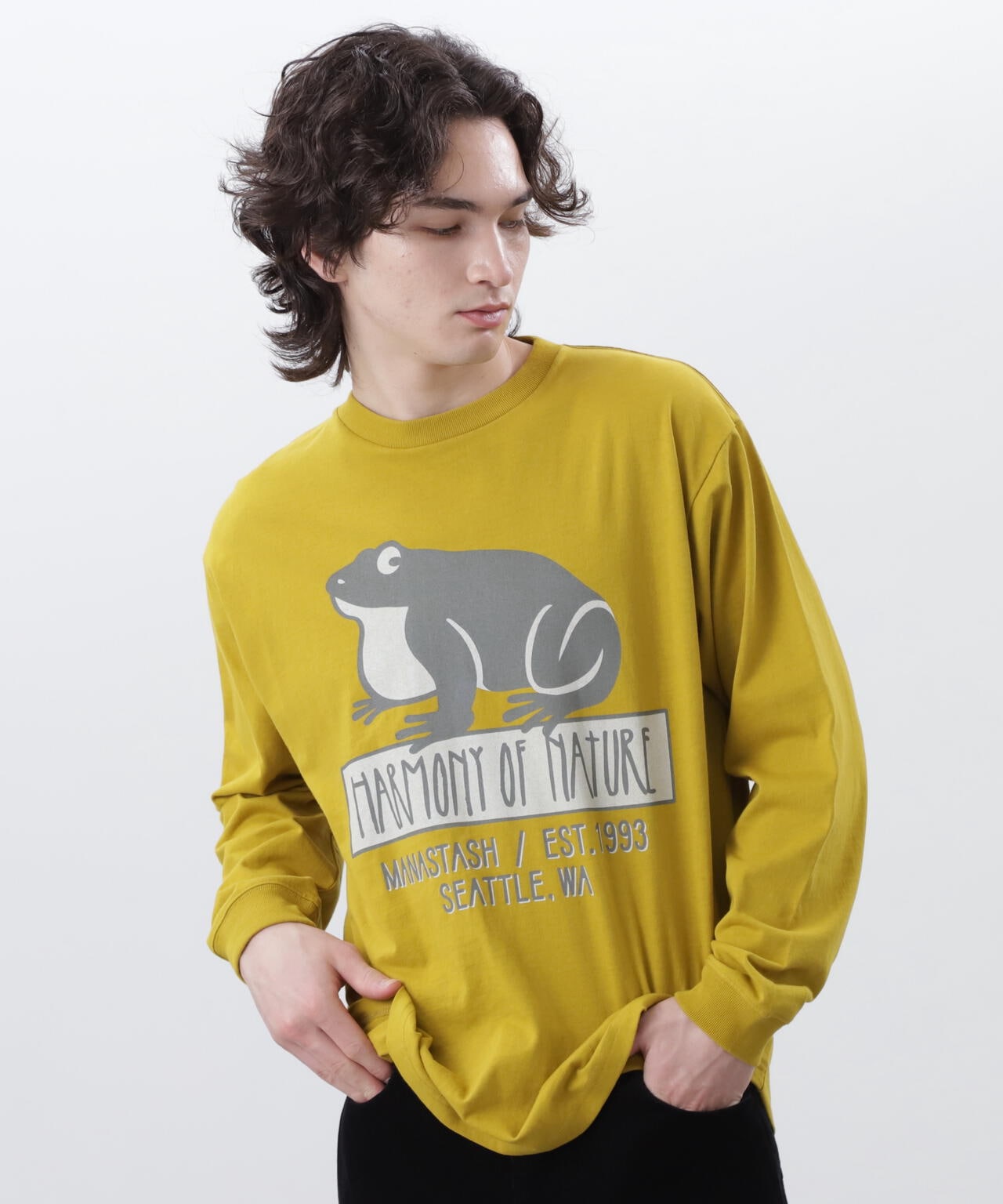 MANASTASH/マナスタッシュ/CiTee L/S TEE HON