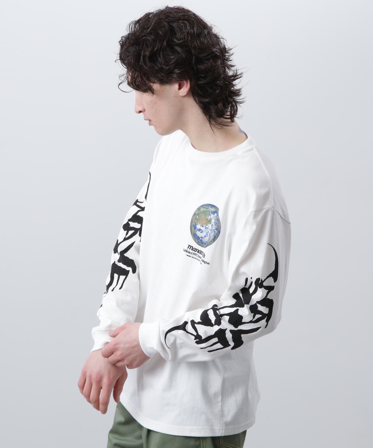 MANASTASH/マナスタッシュ/CiTee L/S TEE WAVE