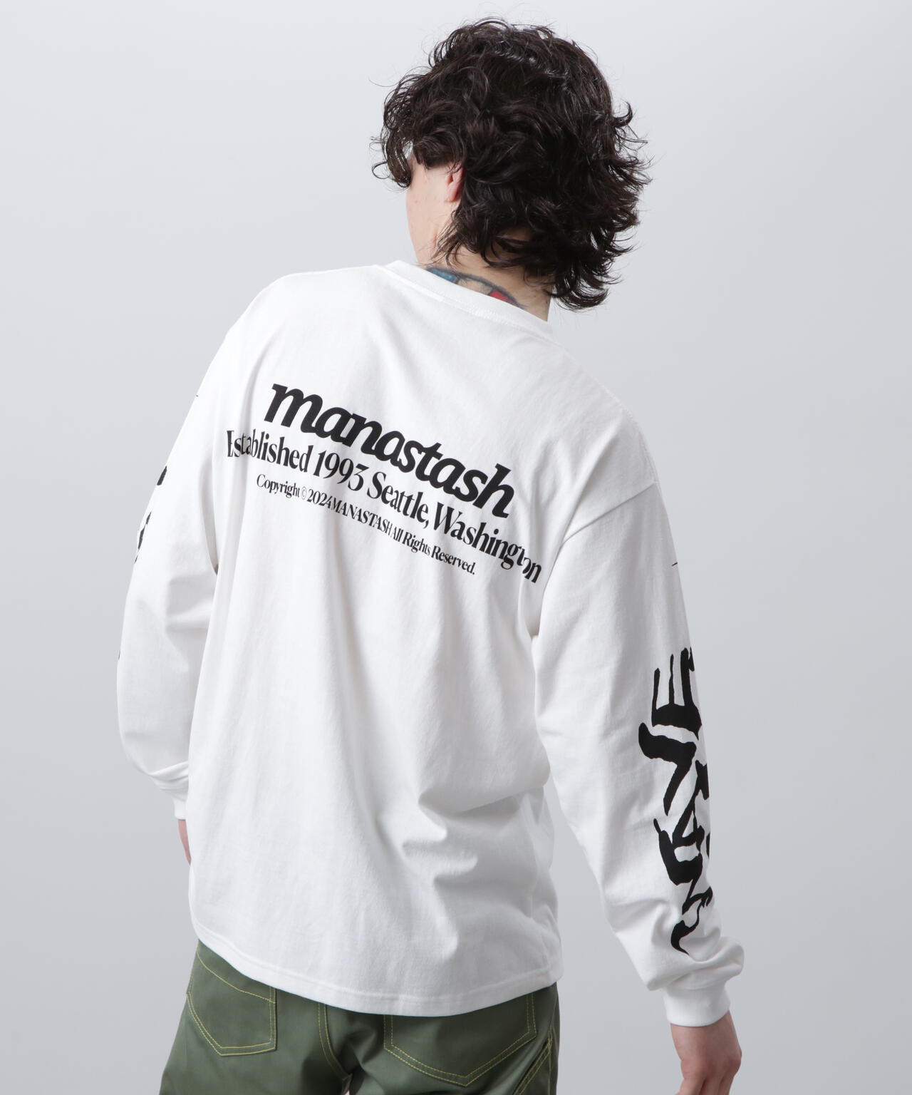 MANASTASH/マナスタッシュ/CiTee L/S TEE WAVE