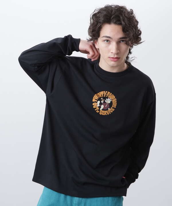 MANASTASH/マナスタッシュ/RE:POLY  L/S TEE 24HRS