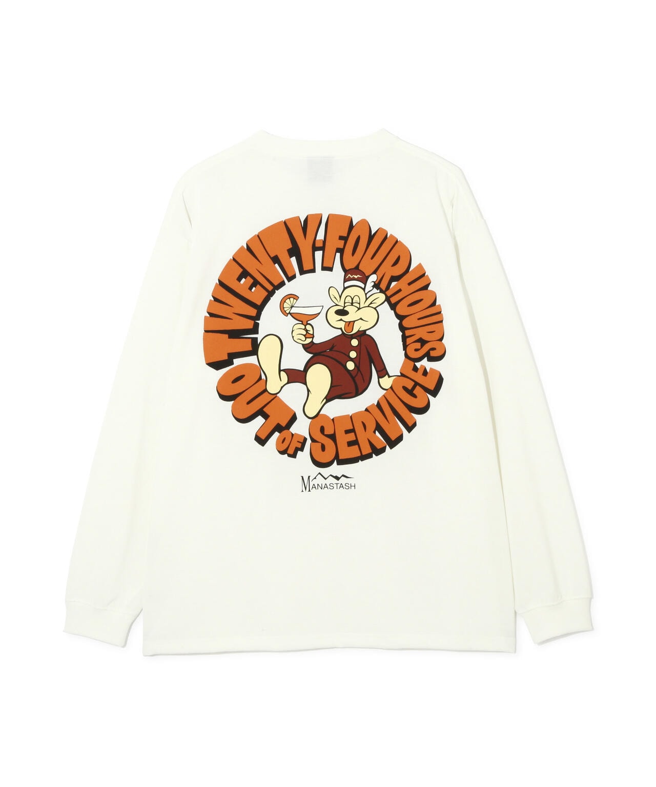 MANASTASH/マナスタッシュ/RE:POLY  L/S TEE 24HRS