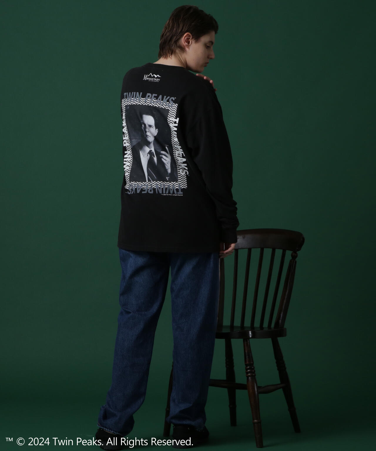 MANASTASH/マナスタッシュ/TWIN PEAKS L/S TEE 01