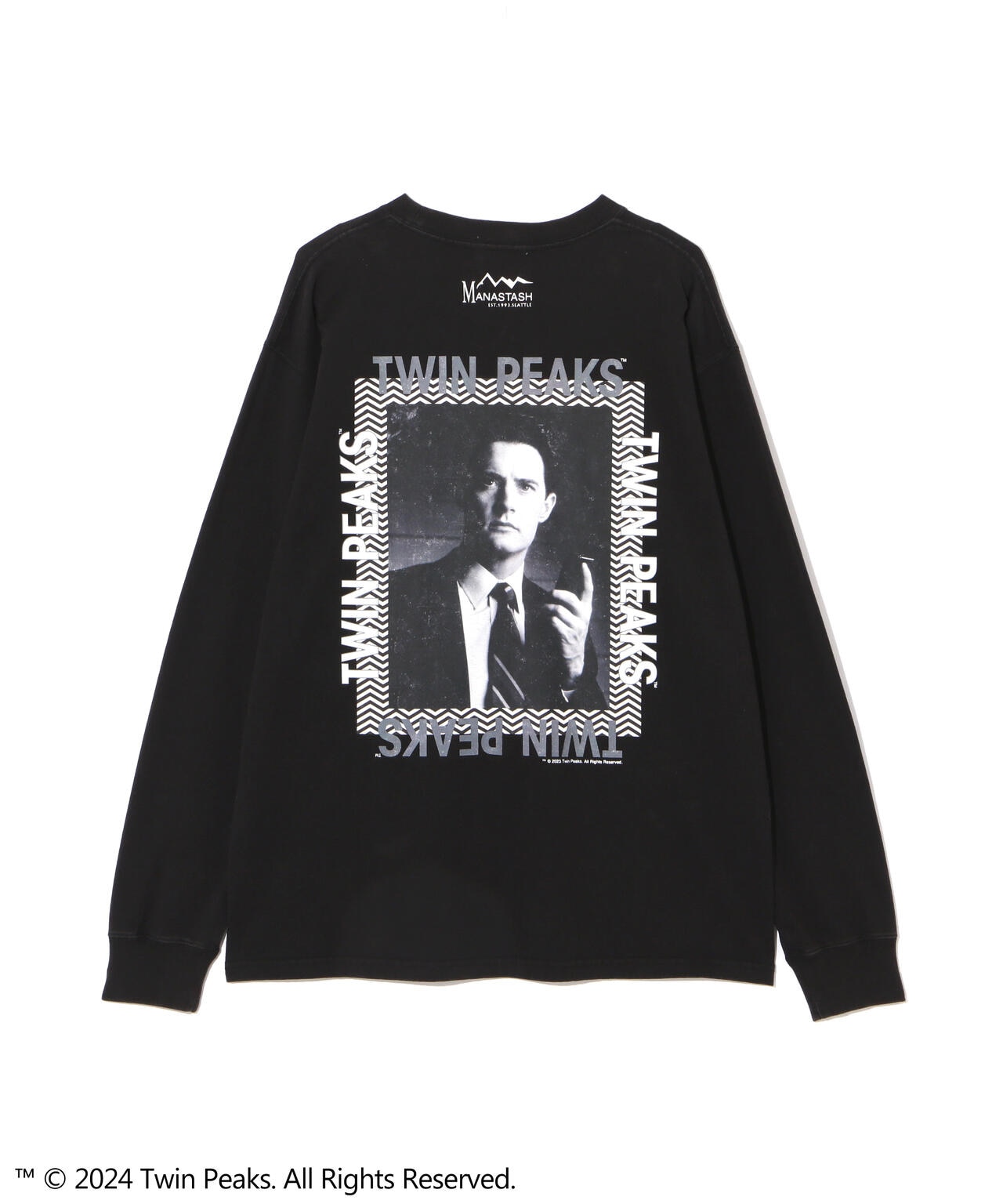 MANASTASH/マナスタッシュ/TWIN PEAKS L/S TEE 01