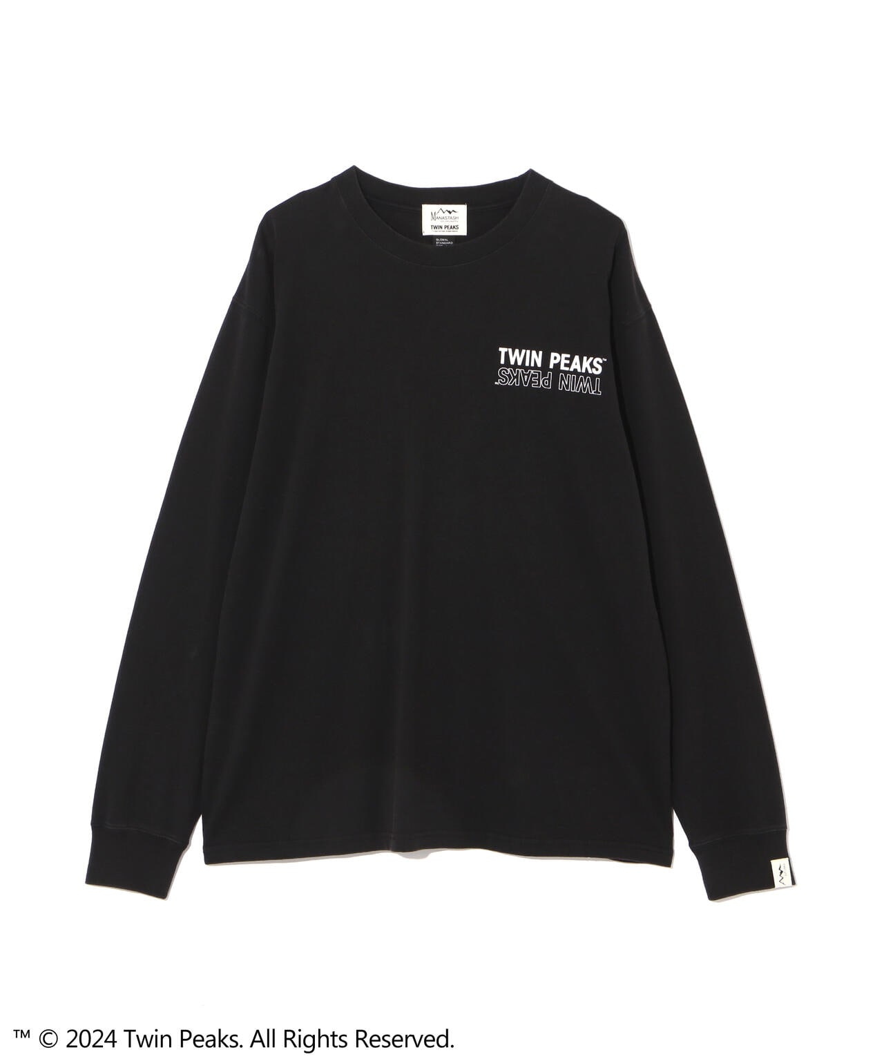 MANASTASH/マナスタッシュ/TWIN PEAKS L/S TEE 01