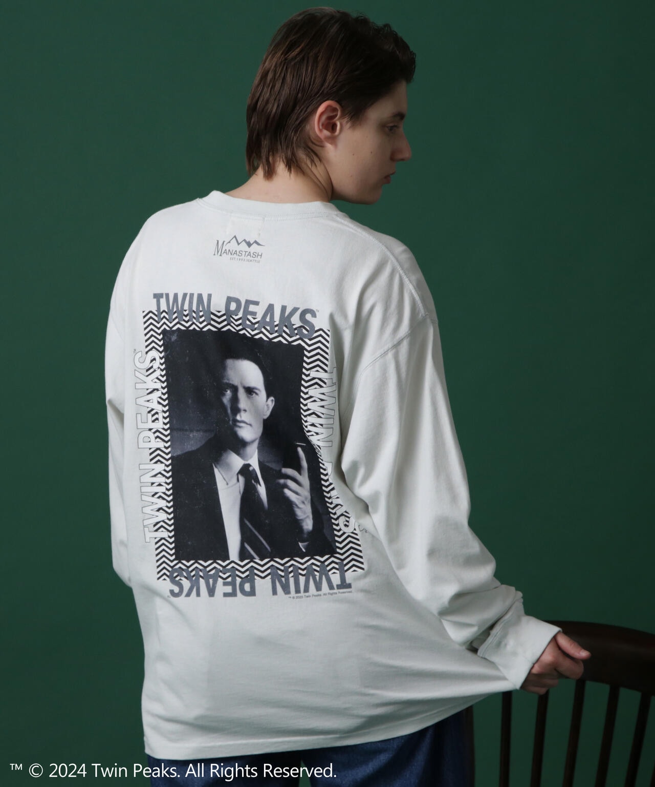 MANASTASH/マナスタッシュ/TWIN PEAKS L/S TEE 01