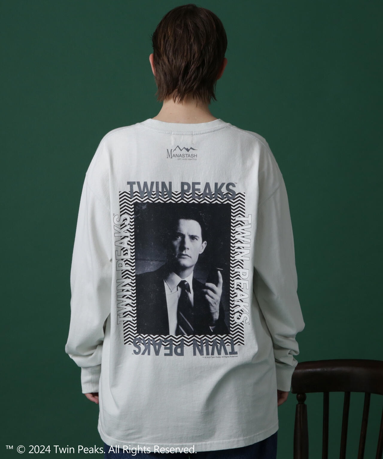 MANASTASH/マナスタッシュ/TWIN PEAKS L/S TEE 01