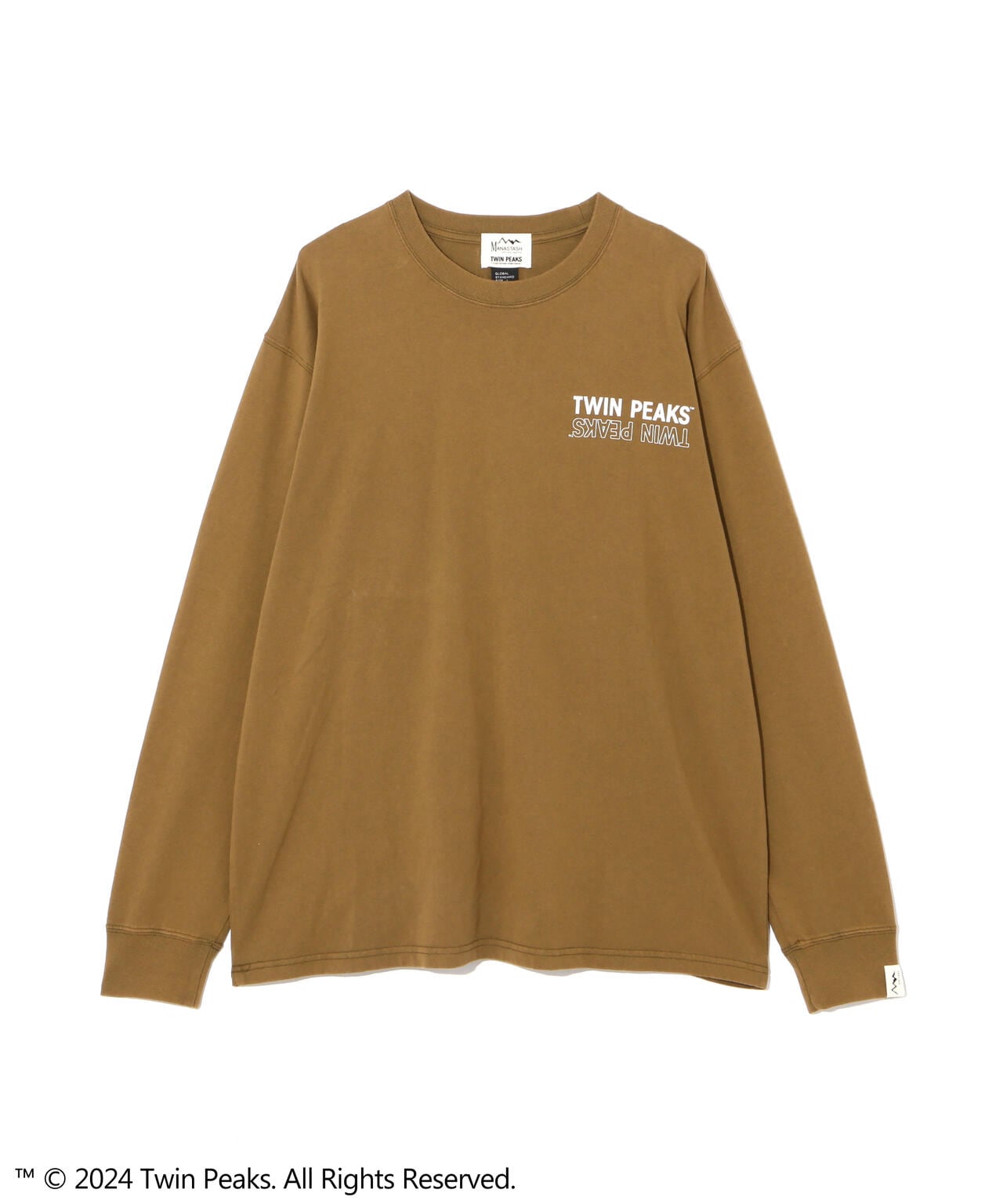 MANASTASH/マナスタッシュ/TWIN PEAKS L/S TEE 01