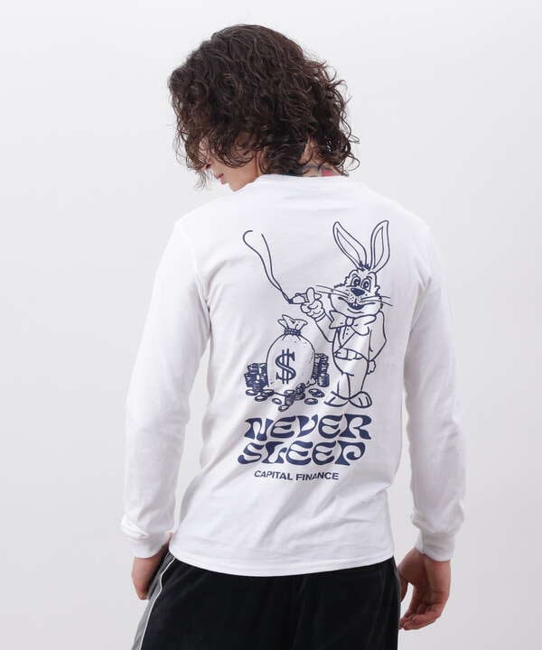 MANASTASH/マナスタッシュ/CiTee L/S RABBIT/シティーロングスリーブラビット