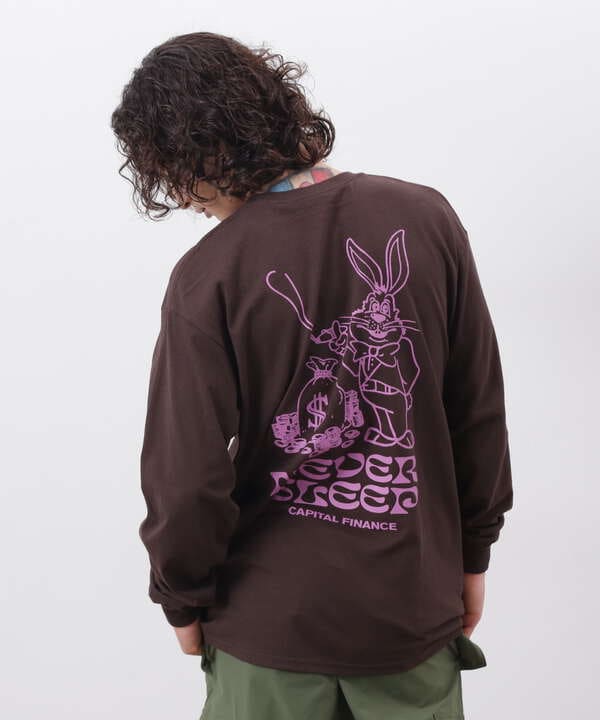 MANASTASH/マナスタッシュ/CiTee L/S RABBIT/シティーロングスリーブラビット