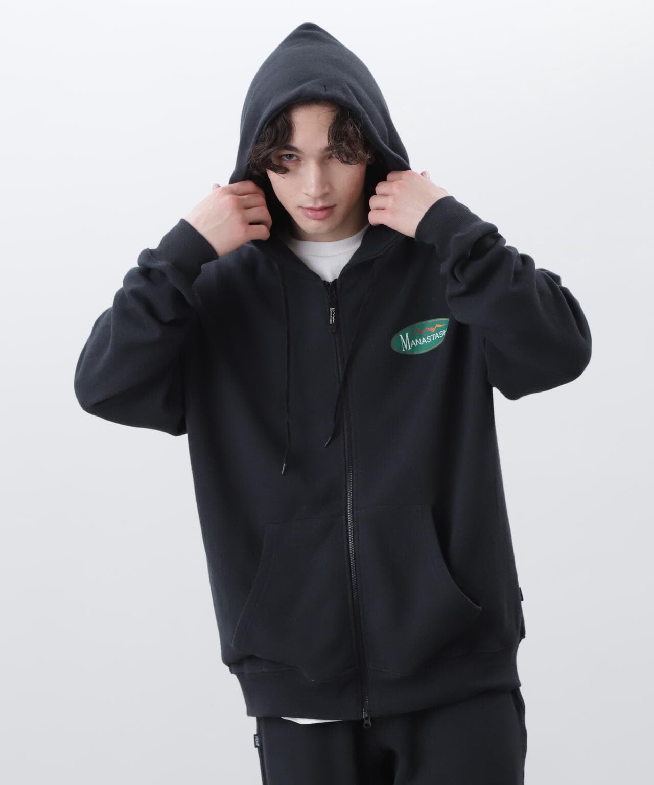 MANASTASH/マナスタッシュ/CASCADE HOODIE ORIGINAL LOGO