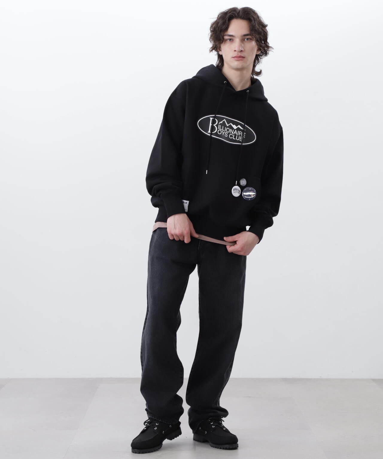 ×BILLIONAIRE BOYS CLUB/ BBC MOUNTAIN LOGO HOODIE