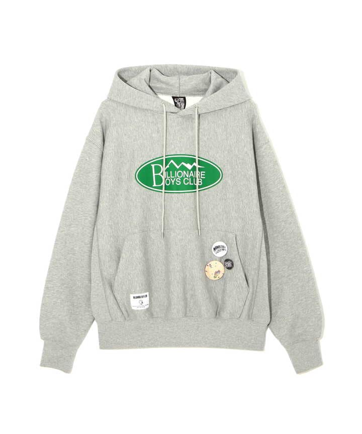 ×BILLIONAIRE BOYS CLUB/ BBC MOUNTAIN LOGO HOODIE