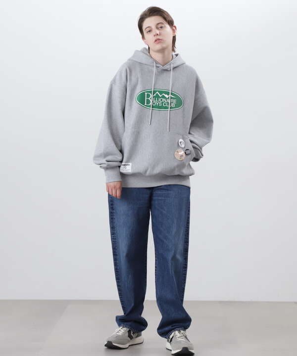 ×BILLIONAIRE BOYS CLUB/ BBC MOUNTAIN LOGO HOODIE