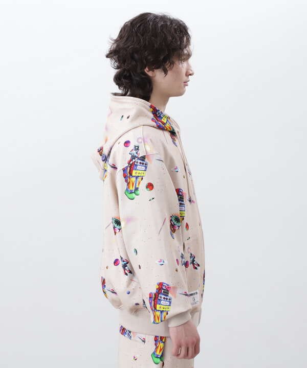 ×BILLIONAIRE BOYS CLUB/ BBC REAL SPACE ZIP HOODIE 