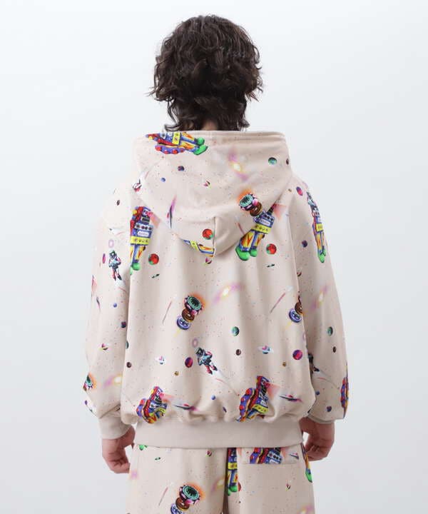 ×BILLIONAIRE BOYS CLUB/ BBC REAL SPACE ZIP HOODIE 