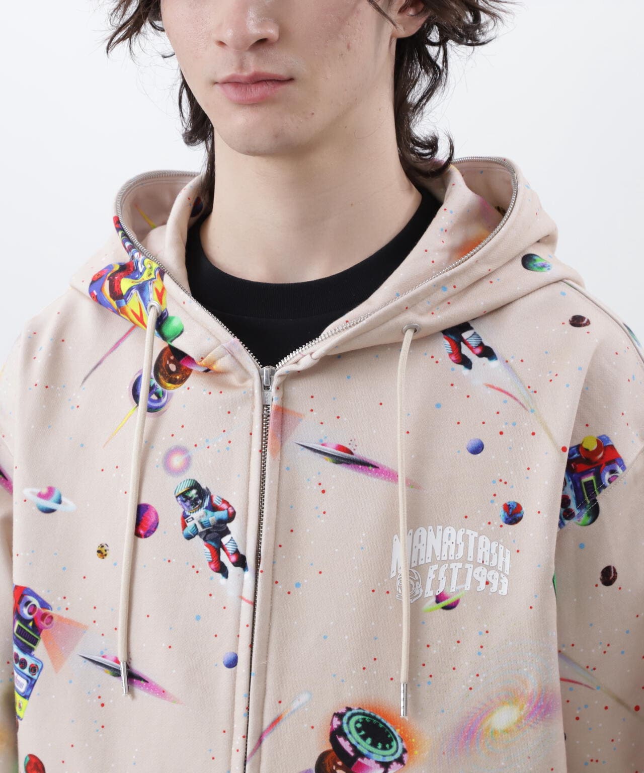 ×BILLIONAIRE BOYS CLUB/ BBC REAL SPACE ZIP HOODIE 