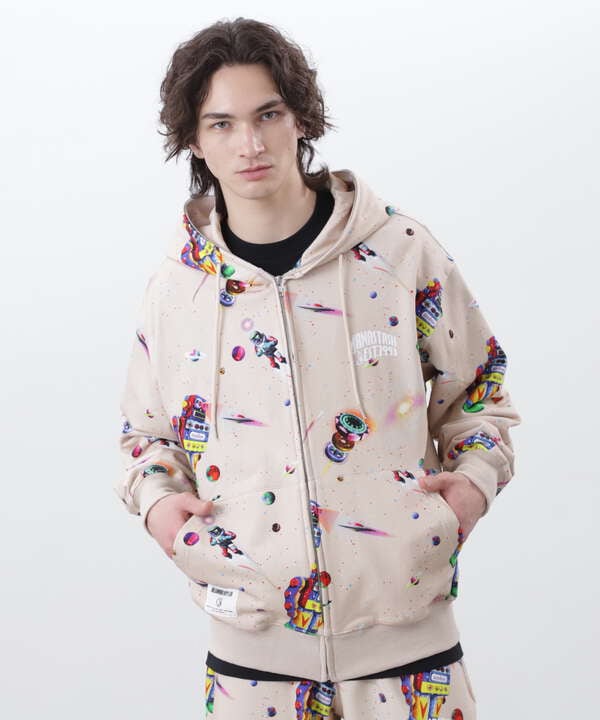 ×BILLIONAIRE BOYS CLUB/ BBC REAL SPACE ZIP HOODIE 