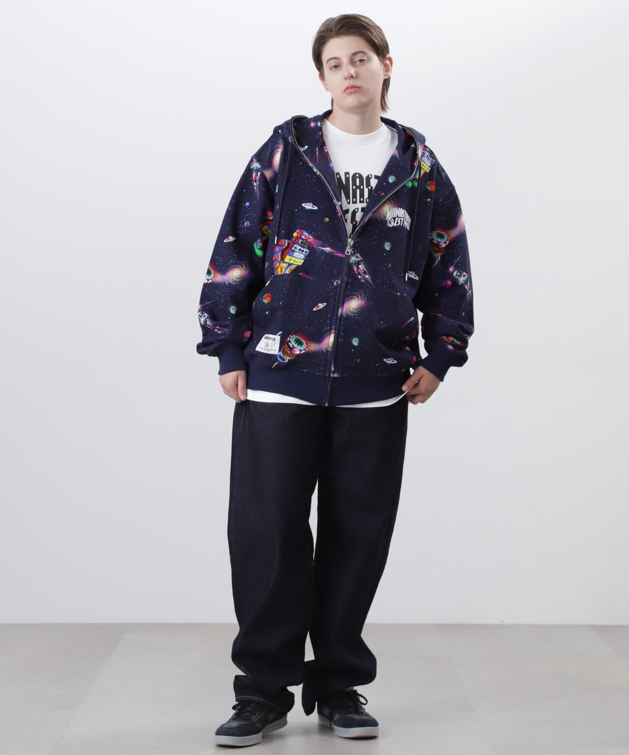 ×BILLIONAIRE BOYS CLUB/ BBC REAL SPACE ZIP HOODIE 