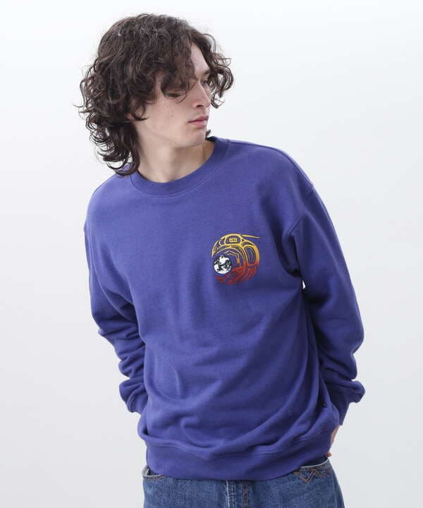 MANASTASH/マナスタッシュ/CASCADE SWEATSHIRTS RAVEN