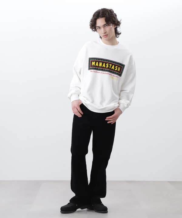 MANASTASH/CiTee SWEAT FRAME LOGO/シティスウェット フレームロゴ