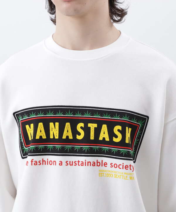 MANASTASH/CiTee SWEAT FRAME LOGO/シティスウェット フレームロゴ