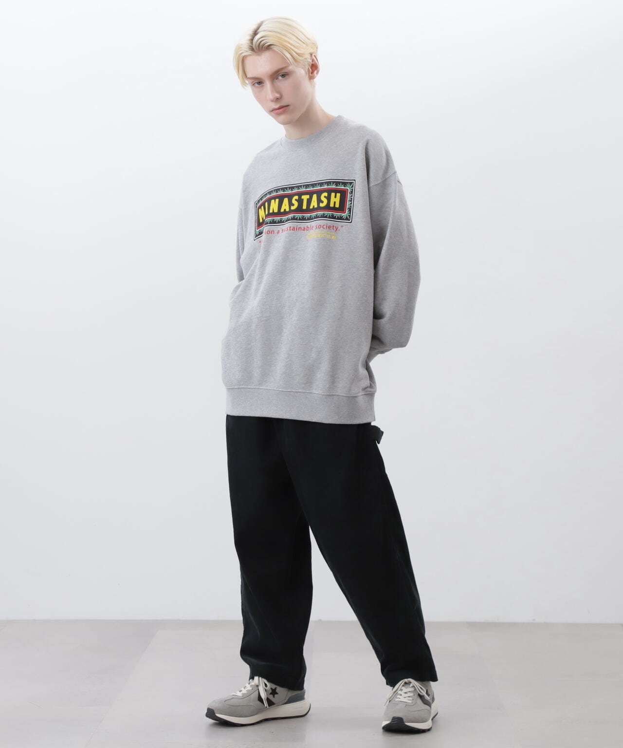 MANASTASH/CiTee SWEAT FRAME LOGO/シティスウェット フレームロゴ