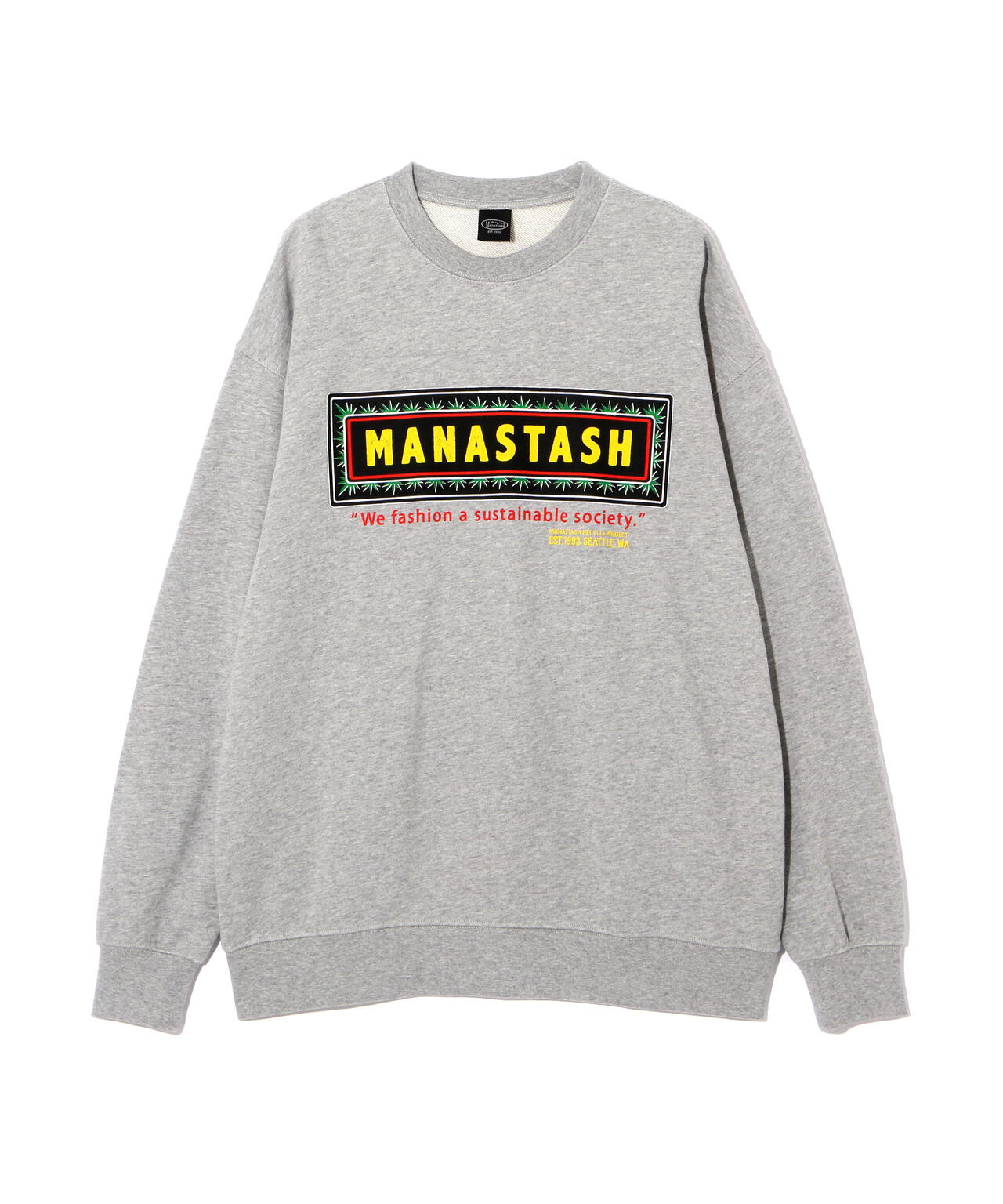 MANASTASH/CiTee SWEAT FRAME LOGO/シティスウェット フレームロゴ