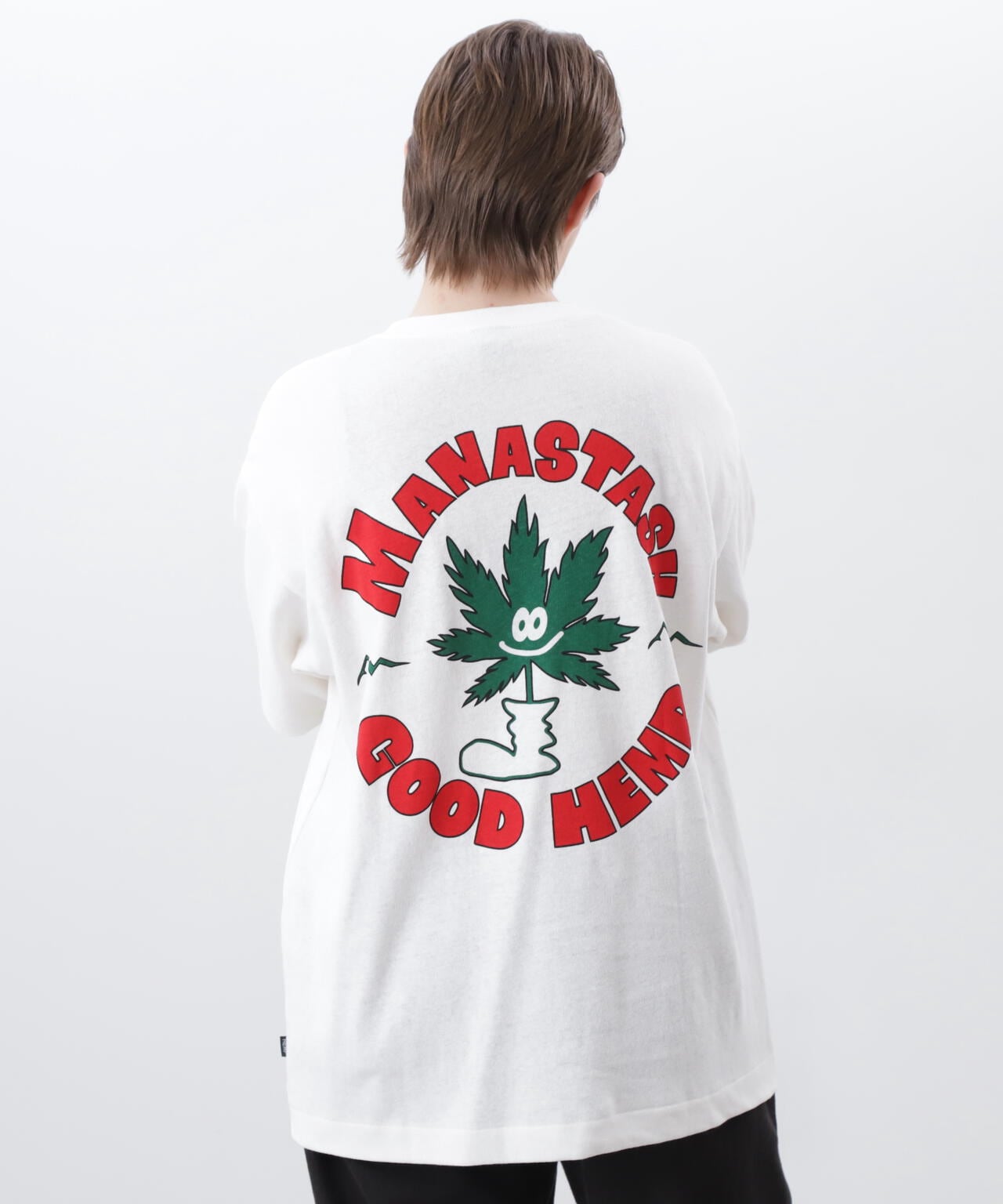 MANASTASH/マナスタッシュ/HEMP TEE GOOD HEMP/ヘンプTグッドヘンプ