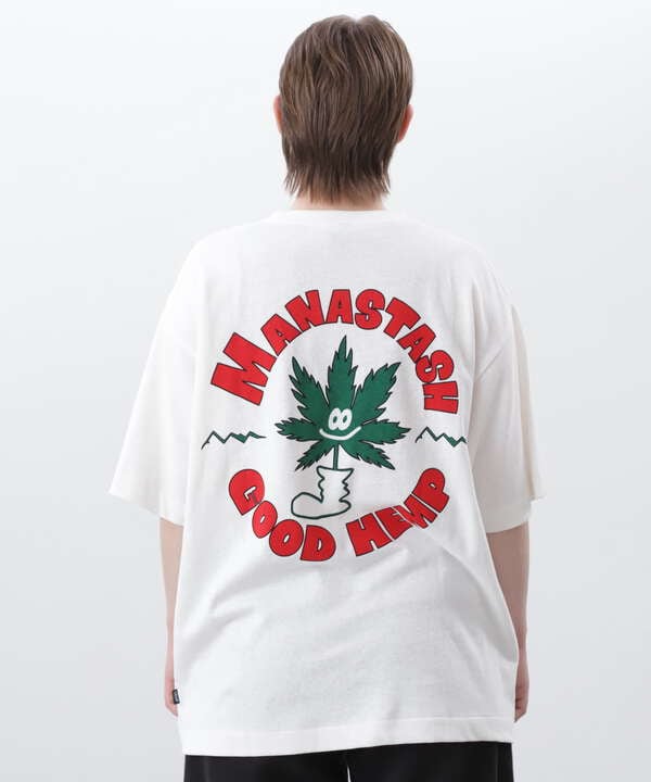 MANASTASH/マナスタッシュ/HEMP TEE GOOD HEMP/ヘンプTグッドヘンプ