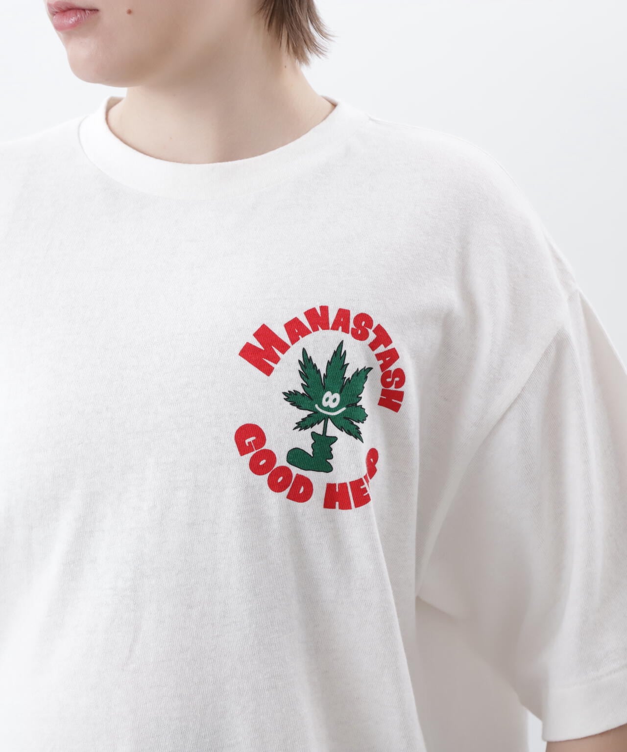 MANASTASH/マナスタッシュ/HEMP TEE GOOD HEMP/ヘンプTグッドヘンプ