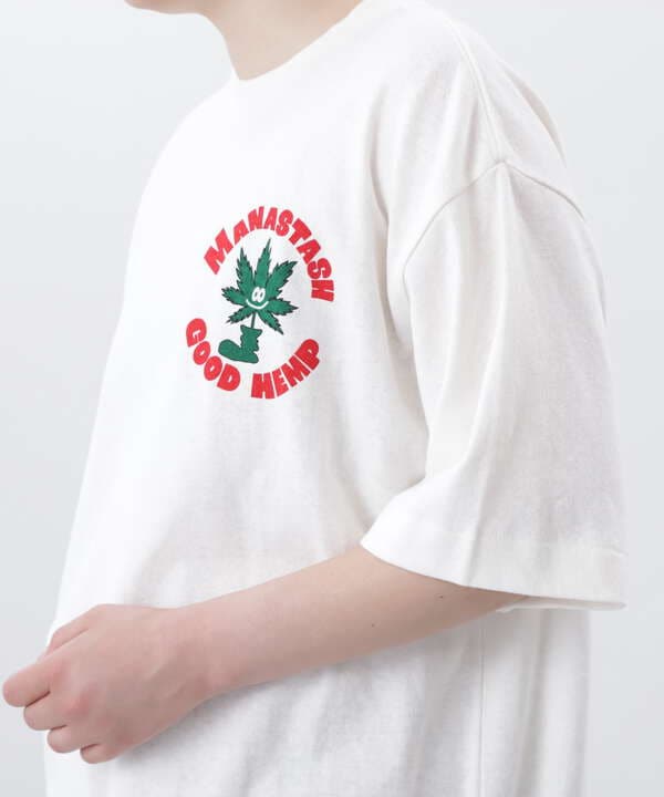 MANASTASH/マナスタッシュ/HEMP TEE GOOD HEMP/ヘンプTグッドヘンプ