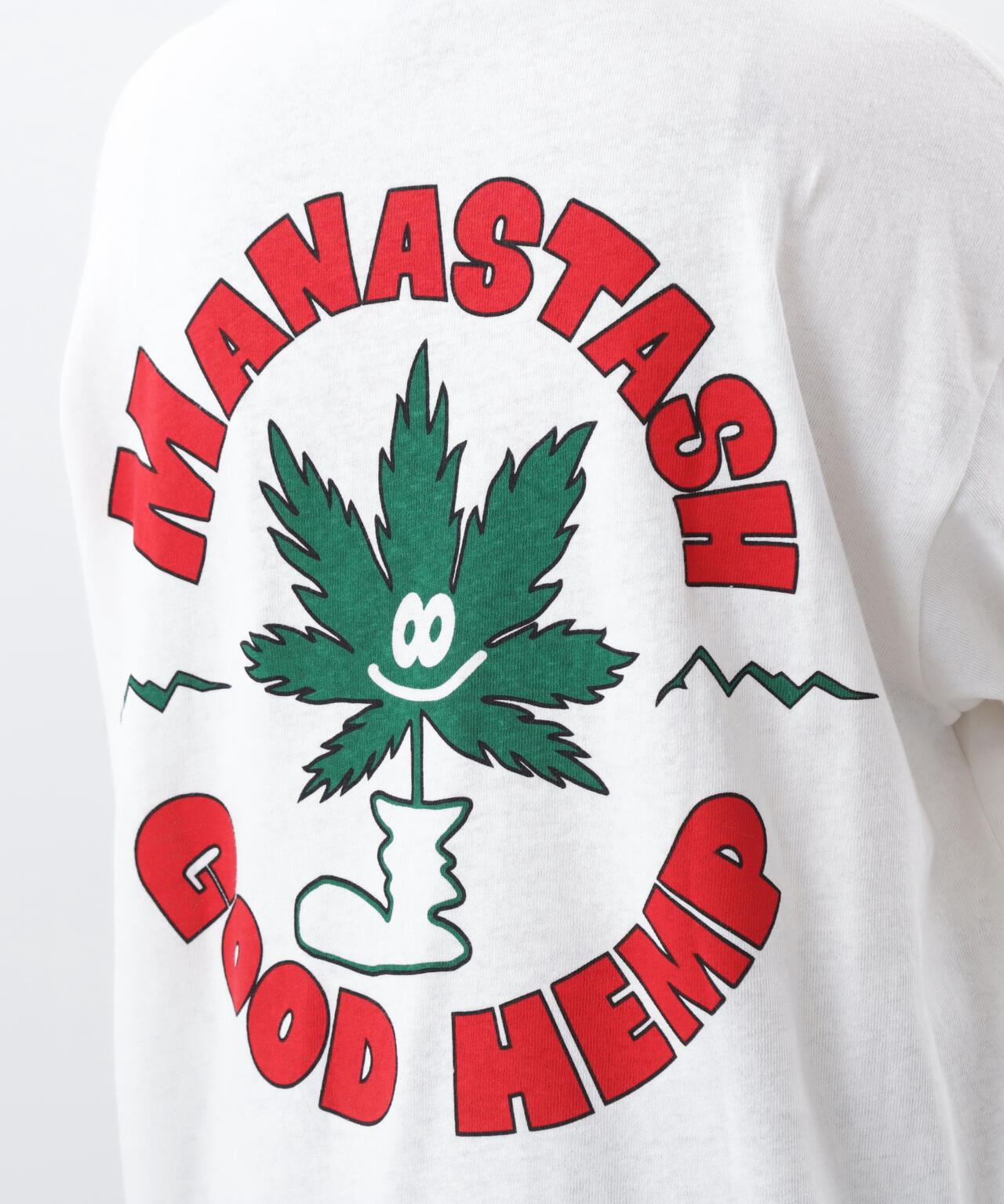 MANASTASH/マナスタッシュ/HEMP TEE GOOD HEMP/ヘンプTグッドヘンプ