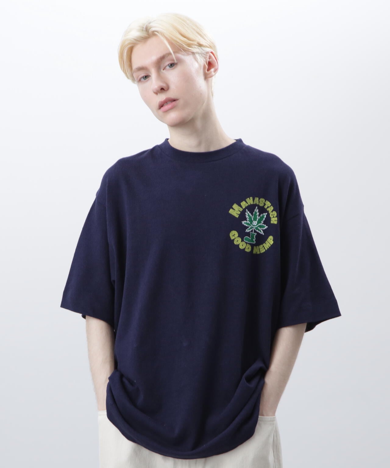 MANASTASH/マナスタッシュ/HEMP TEE GOOD HEMP/ヘンプTグッドヘンプ