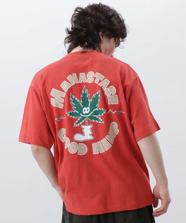 MANASTASH/マナスタッシュ/HEMP TEE GOOD HEMP/ヘンプTグッドヘンプ