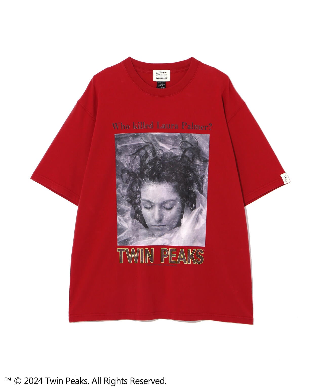 MANASTASH/マナスタッシュ/TWIN PEAKS TEE 01/ツイン・ピークスTシャツ01