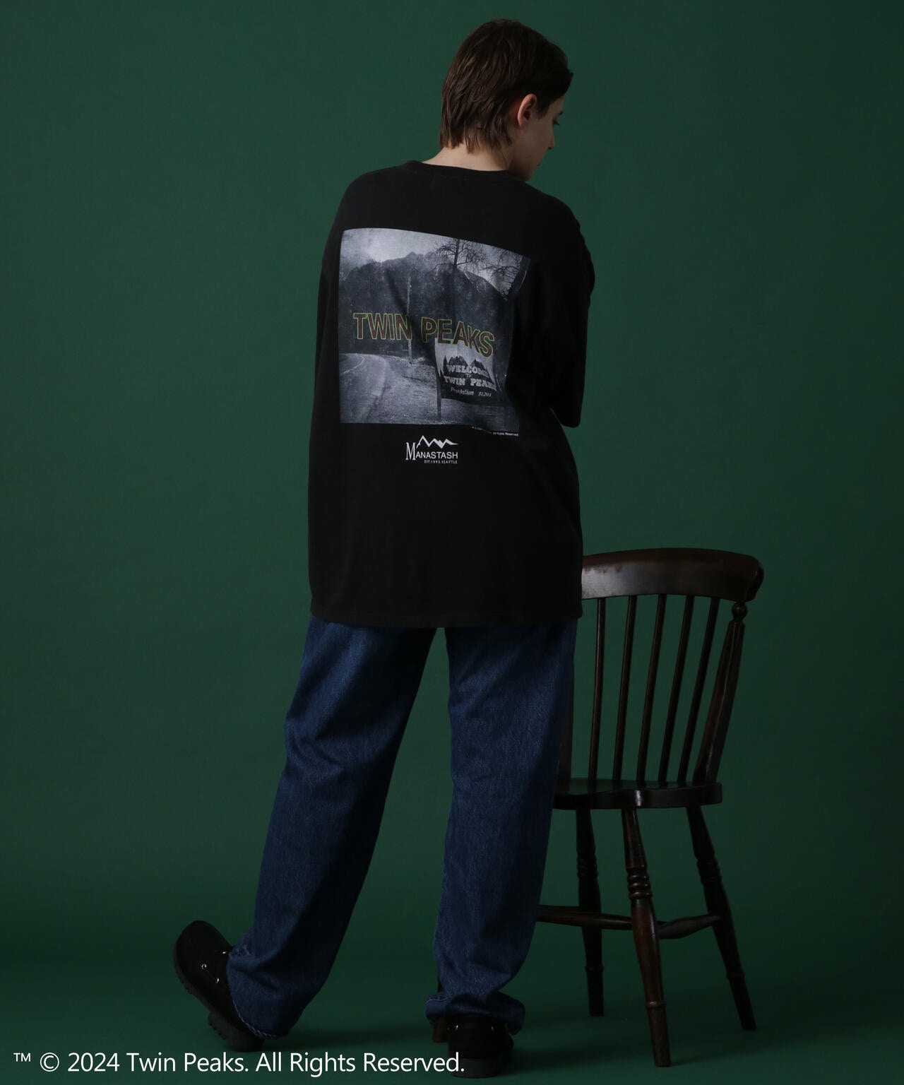 MANASTASH/マナスタッシュ/TWIN PEAKS TEE 02/ツイン・ピークスTシャツ02