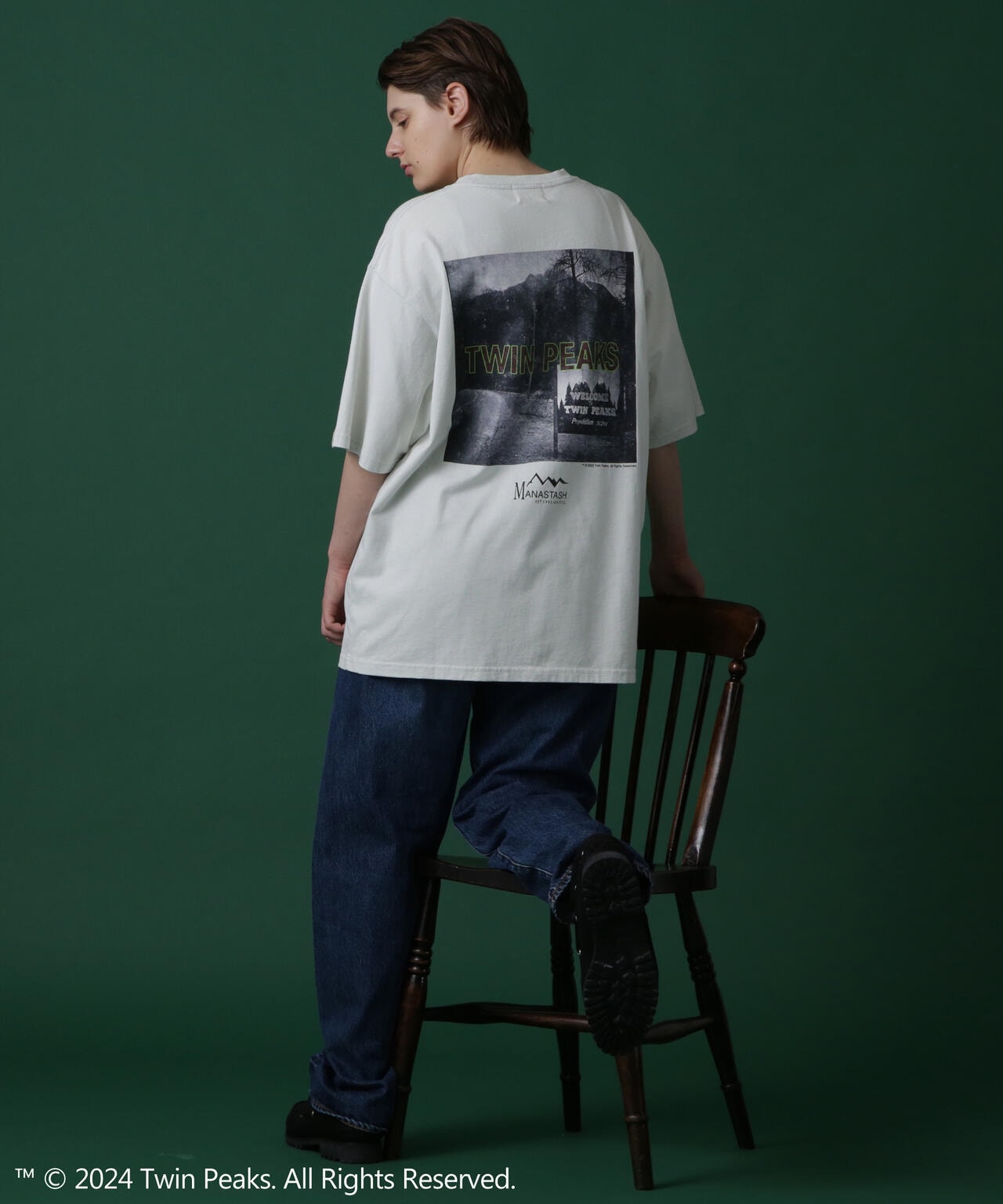 MANASTASH/マナスタッシュ/TWIN PEAKS TEE 02/ツイン・ピークスTシャツ02