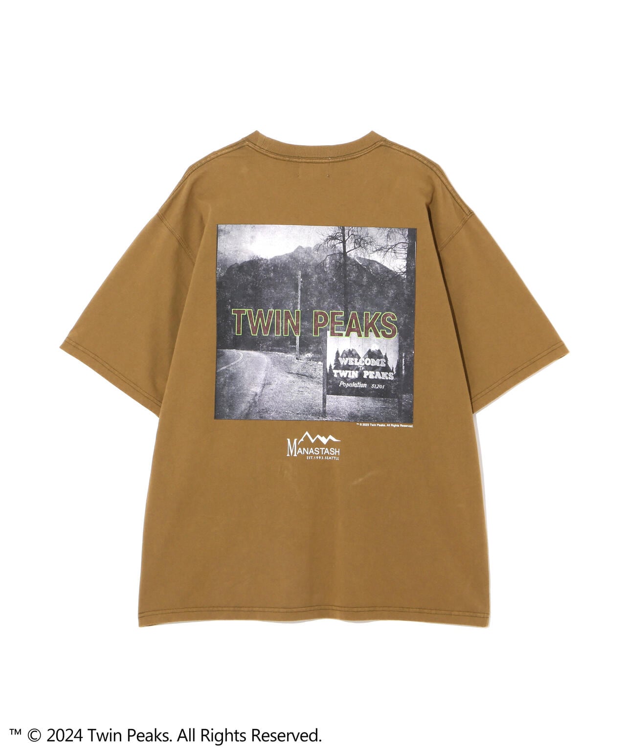 MANASTASH/マナスタッシュ/TWIN PEAKS TEE 02/ツイン・ピークスTシャツ02