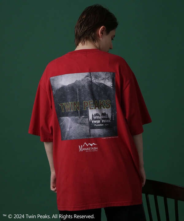 MANASTASH/マナスタッシュ/TWIN PEAKS TEE 02/ツイン・ピークスTシャツ02