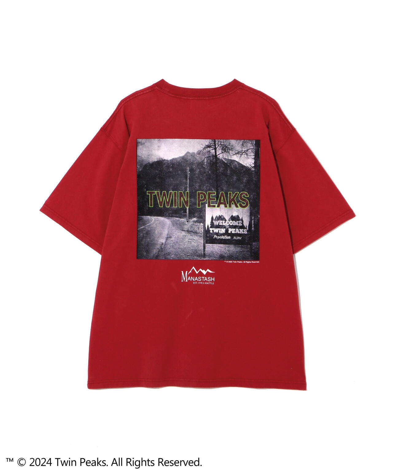 MANASTASH/マナスタッシュ/TWIN PEAKS TEE 02/ツイン・ピークスTシャツ02