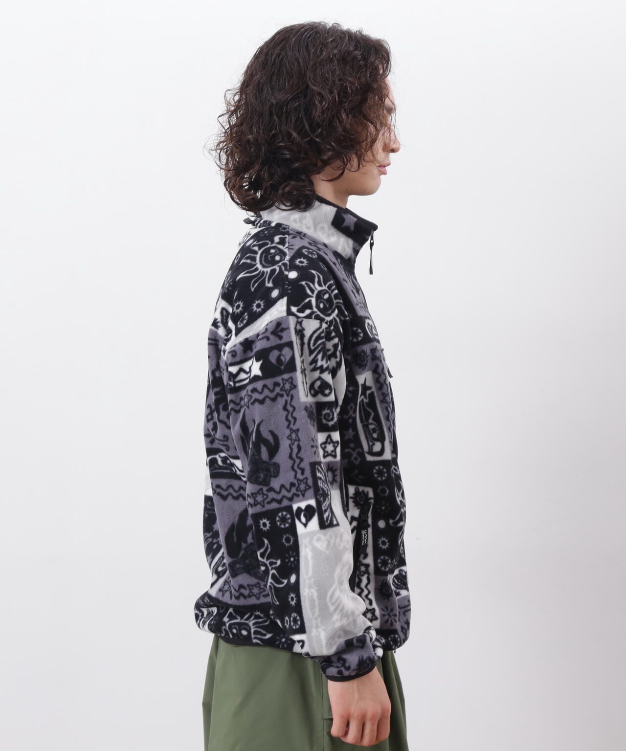 MANASTASH/マナスタッシュ/BANDANA FLEECE JACKET