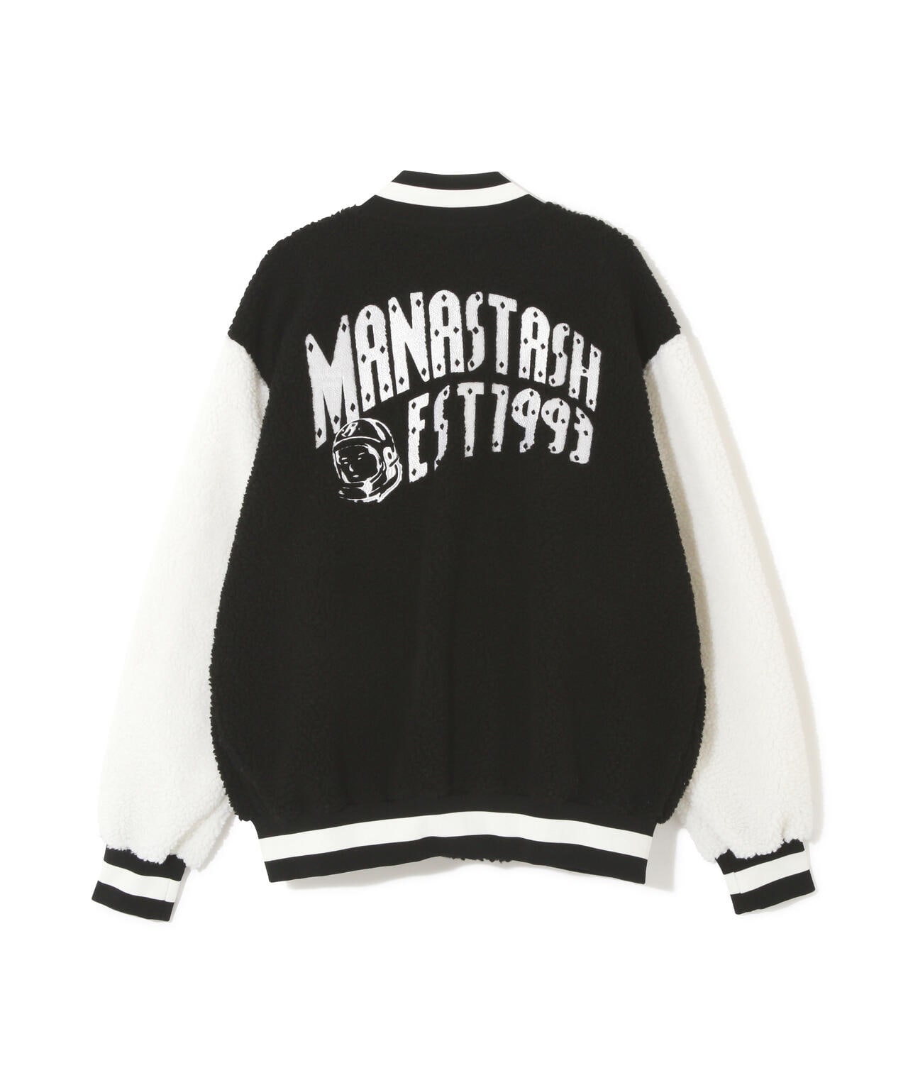 ×BILLIONAIRE BOYS CLUB/BOA VARSITYJACKET WITH BADG