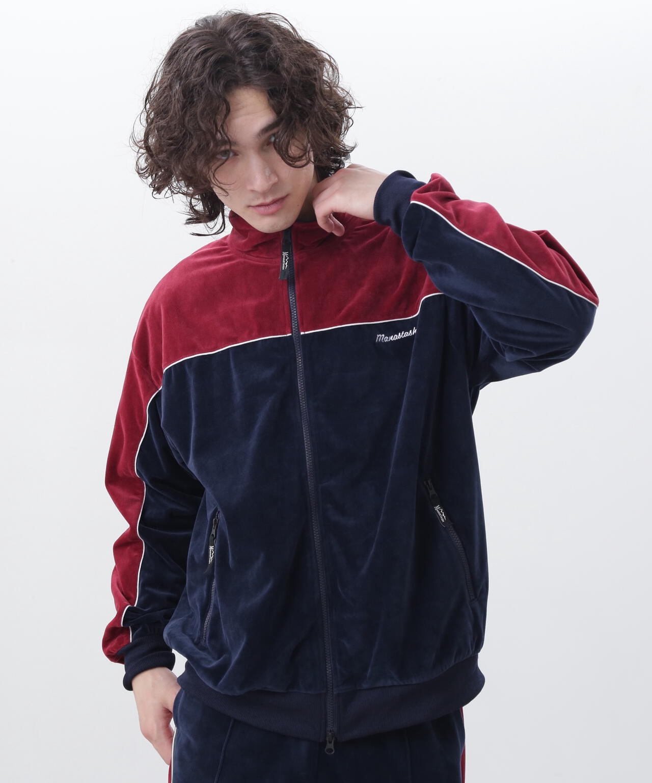 MANASTASH/マナスタッシュ/VELVET TRACK JACKET